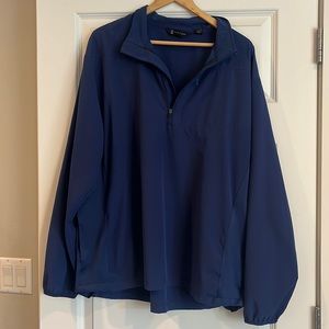PGA tour golf pull over, half zip- size large